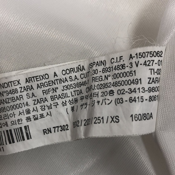 Zara Trafaluc top white - Picture 12 of 12